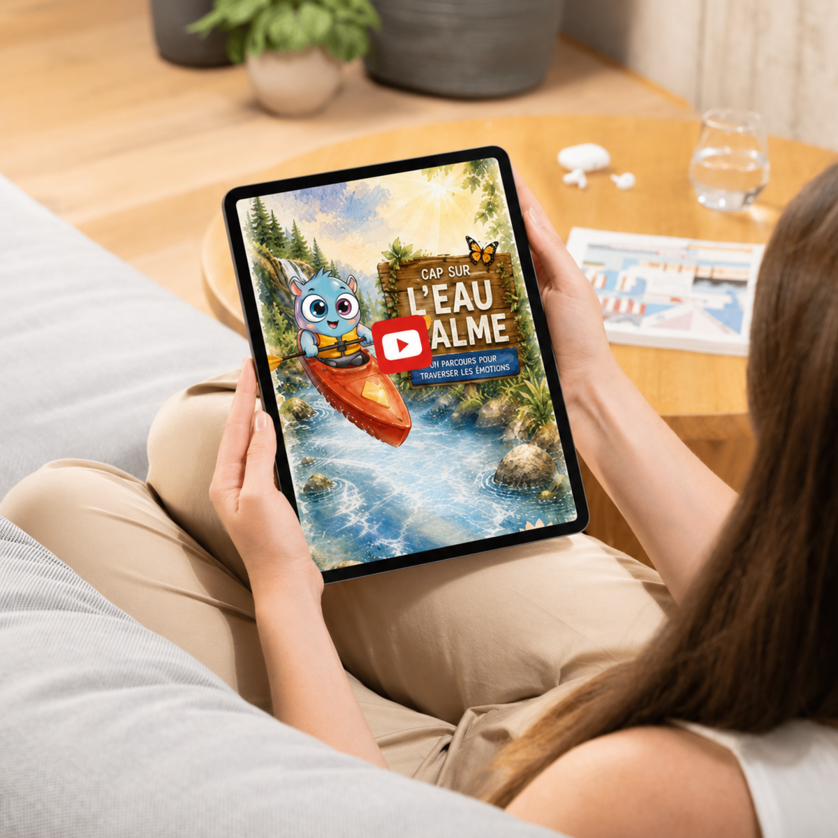 Vidéo explicative de Cap sur l’eau calme – outil sur les émotions pour la petite enfance